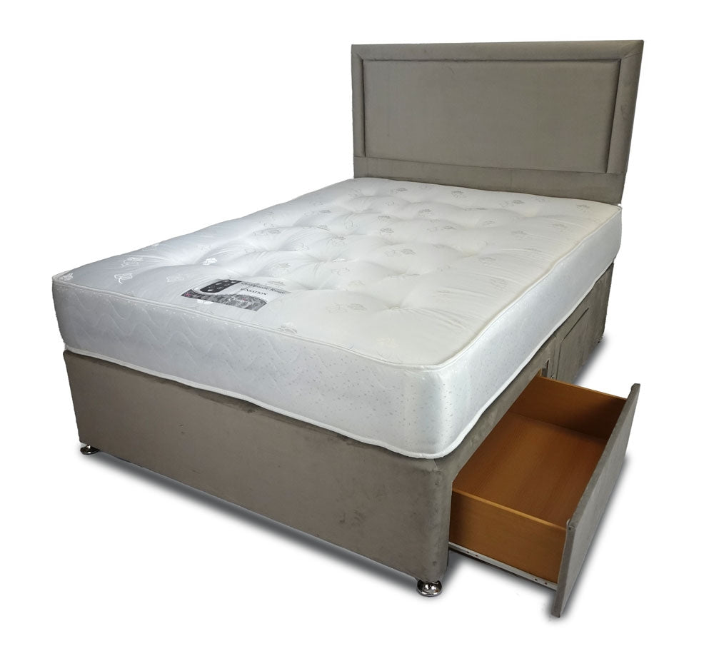 Bard Sensations Tufted Double Divan Bed