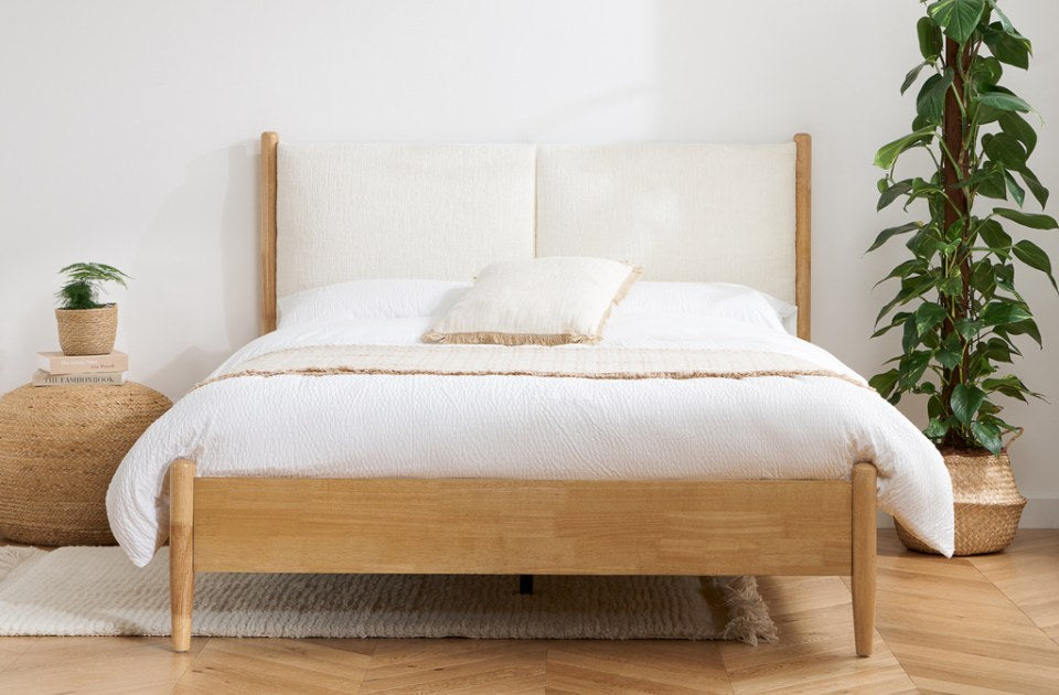 Barley Oak Bed Frame