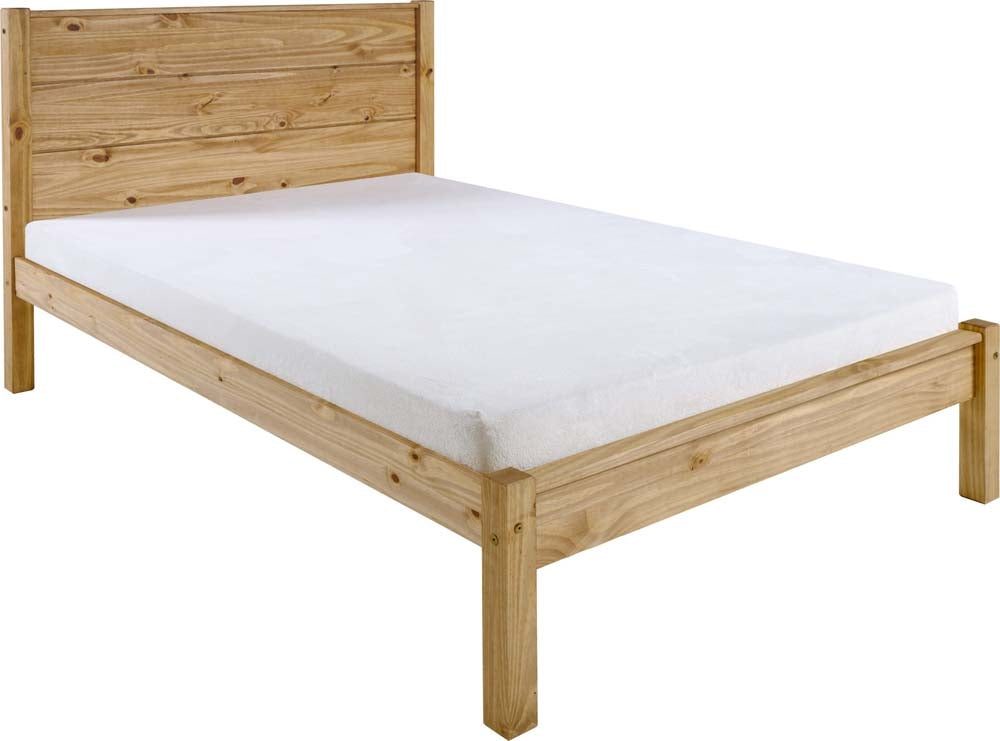 Bardo Pine Double Bed Frame