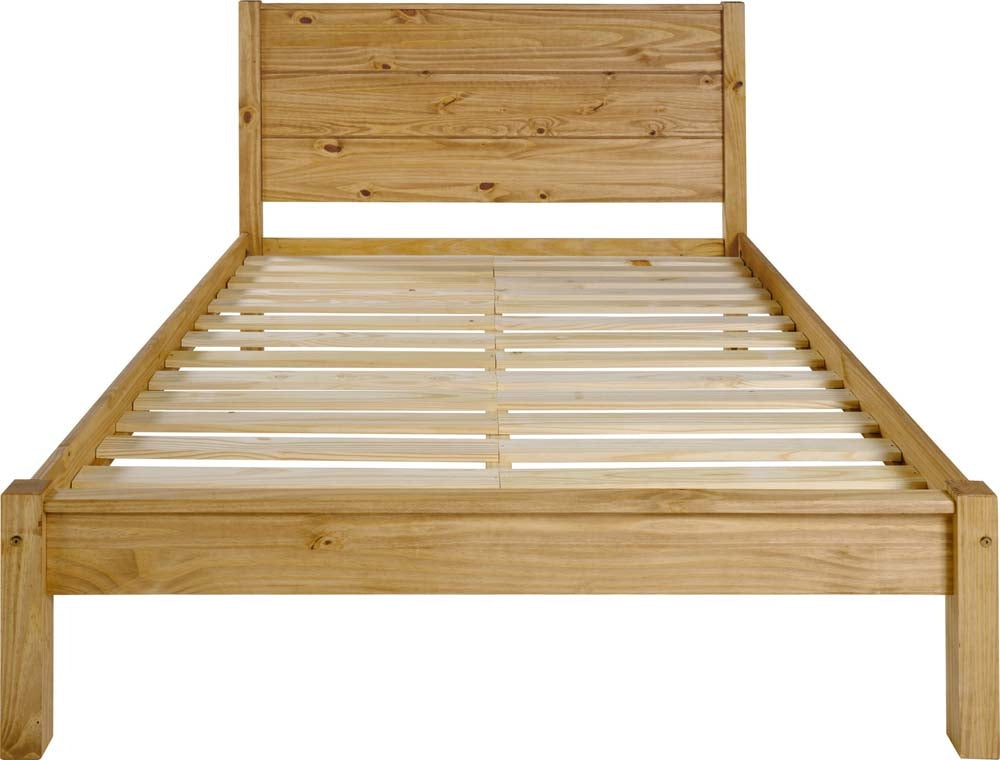 Bardo Pine Double Bed Frame