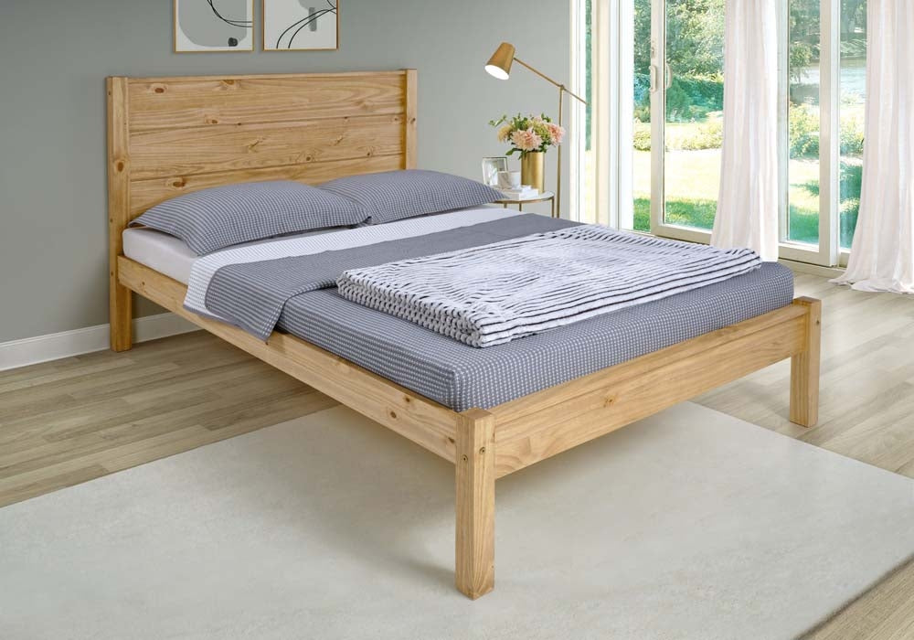 Bardo Pine Double Bed Frame