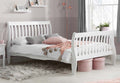 Belham White Wooden Three Quarter Bed Frame