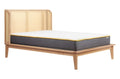 Berkshire Rattan Oak Double Bed Frame
