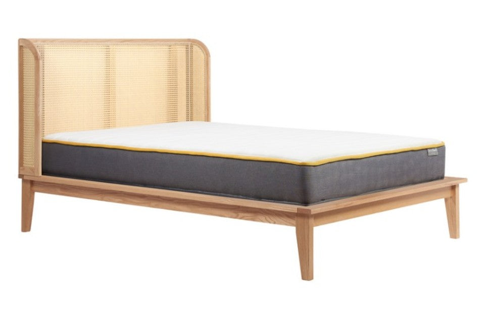 Berkshire Rattan Oak Double Bed Frame
