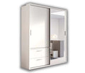 Brighton White Sliding Door Wardrobe 180cm