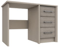 Burton Grey Oak 3 Drawer Dressing Table
