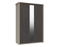 Burton Anthracite Larch 3 Door Wardrobe