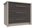 Burton Anthracite Larch 3 Drawer Chest