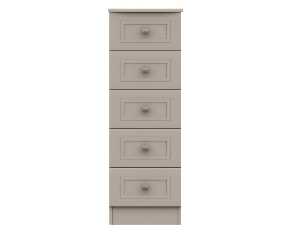 Cambridge Clay 5 Drawer Tallboy