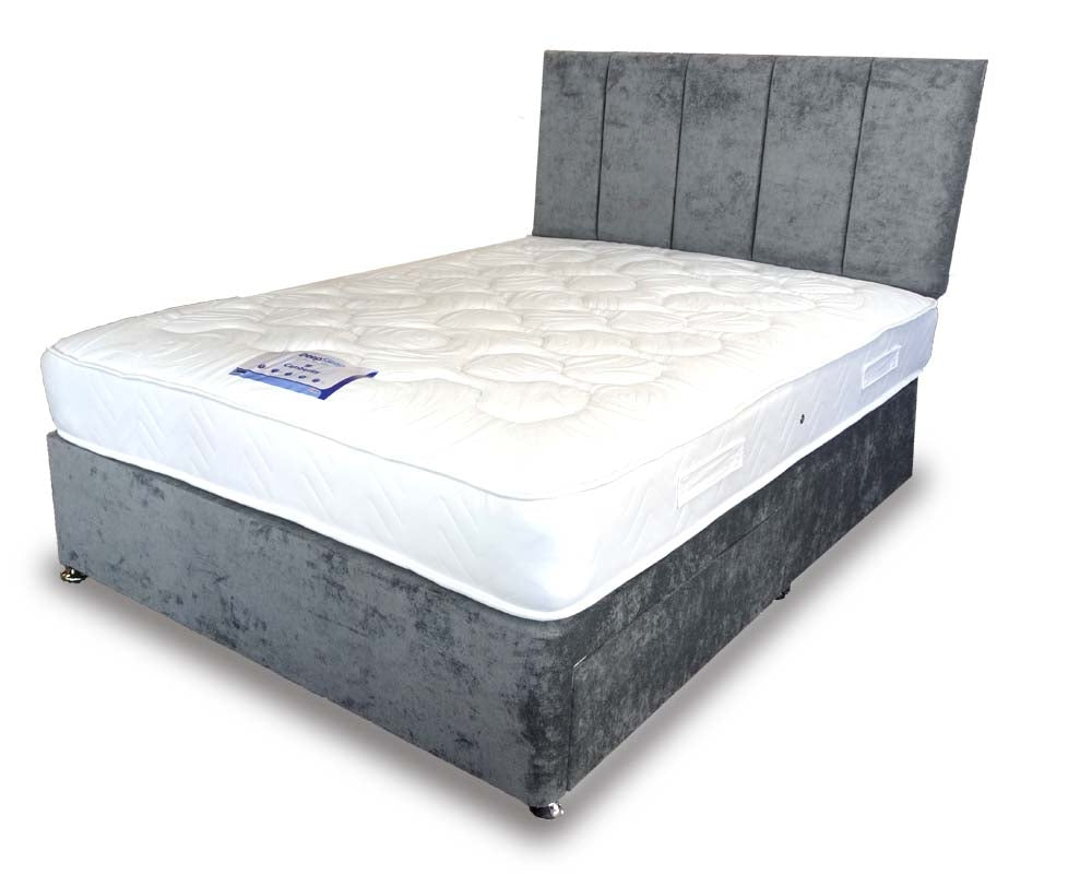 Camberwell King Size 2 Drawer Divan Bed And Free Headboard