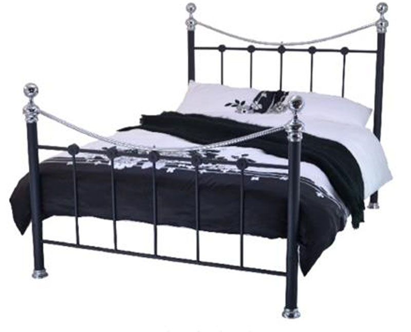 Camberwell Black King Size Bed Frame