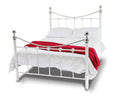 Camberwell White & Chrome Three Quarter Bed Frame