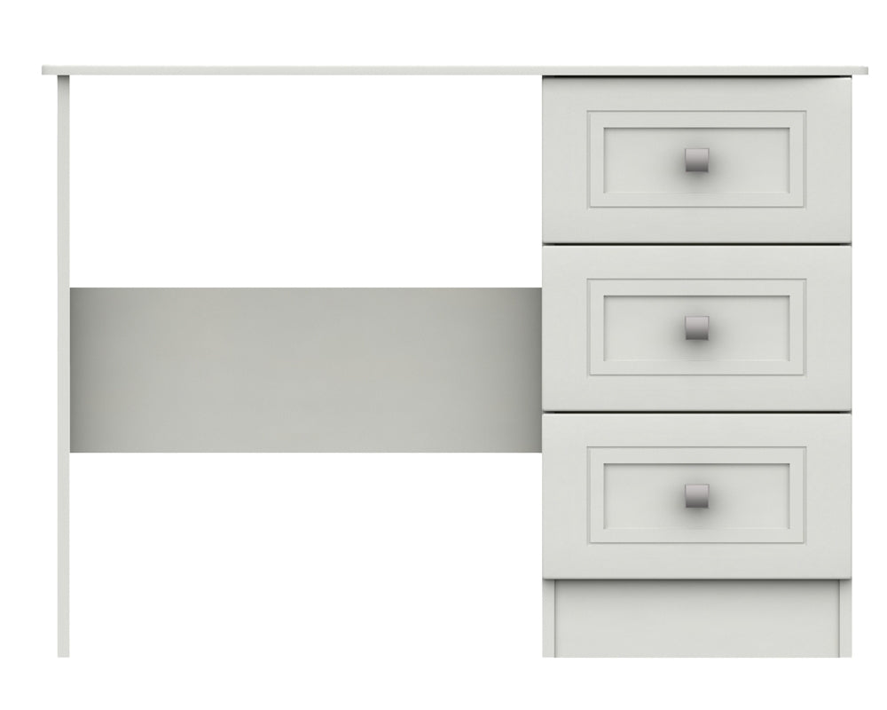Cambridge White 3 Drawer Dressing Table