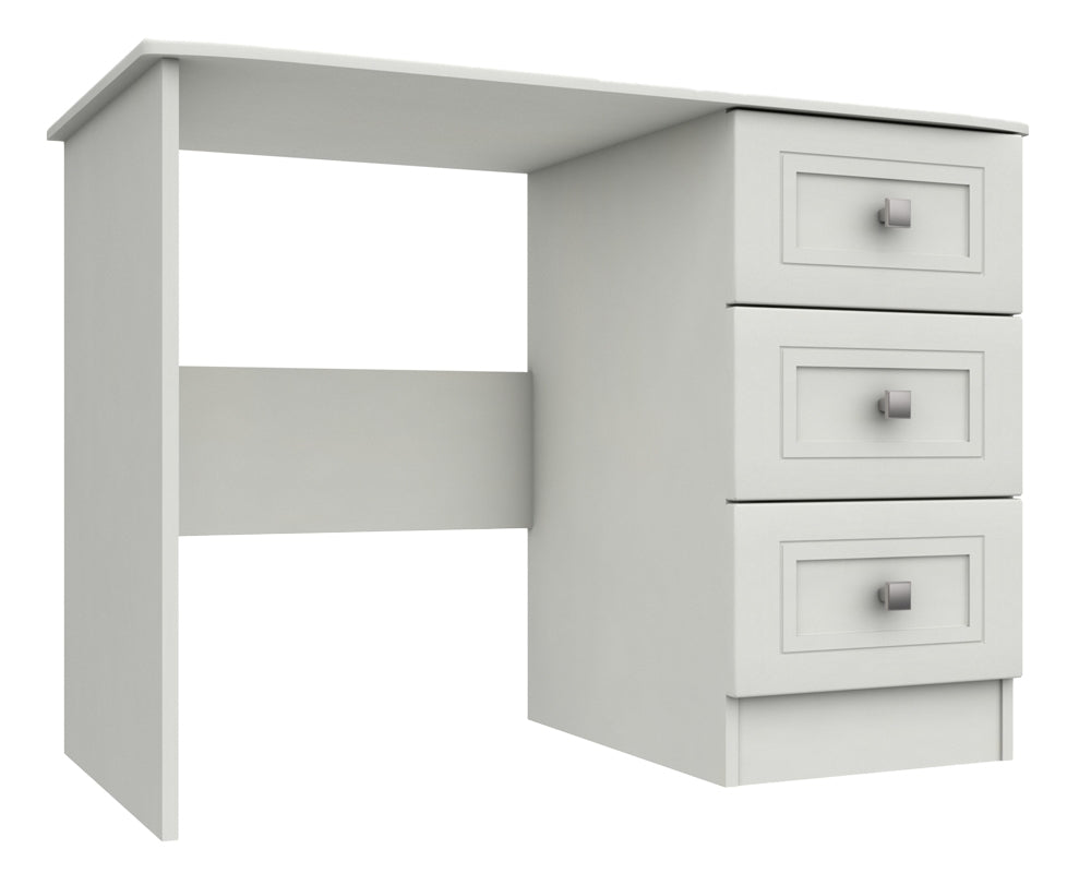 Cambridge White 3 Drawer Dressing Table