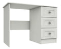 Cambridge White 3 Drawer Dressing Table