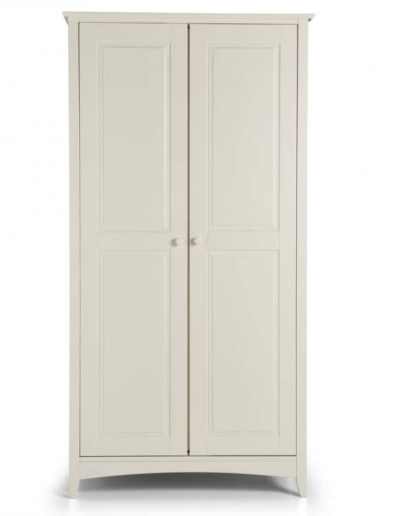 Cambell Stone White 2 Door Wardrobe
