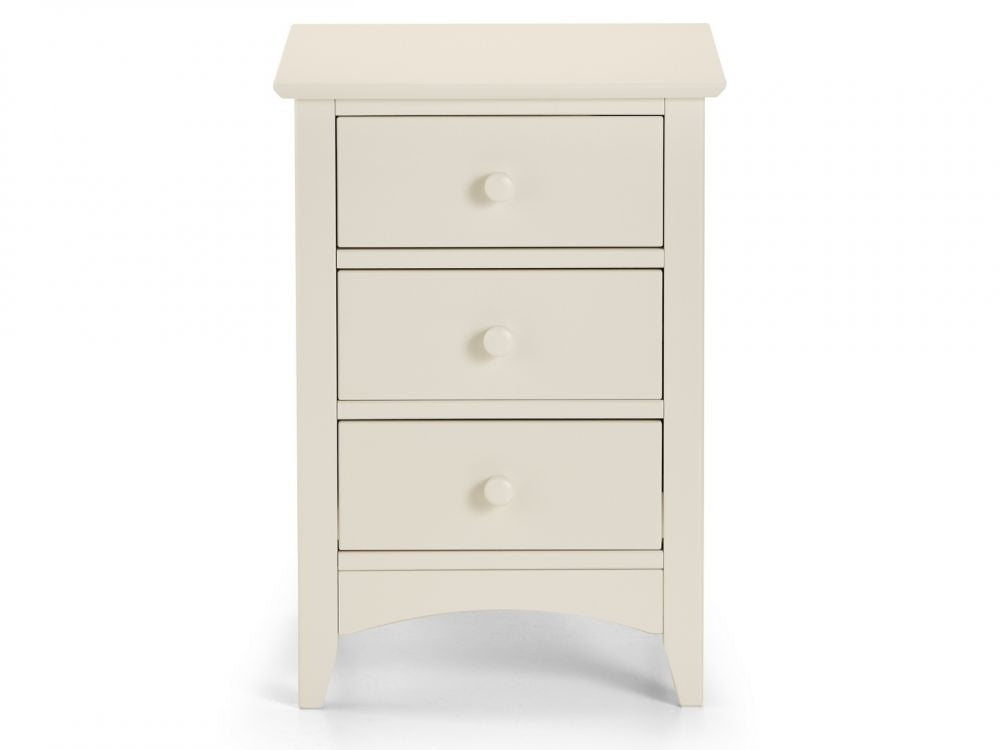 Cambell 3 Drawer Bedside