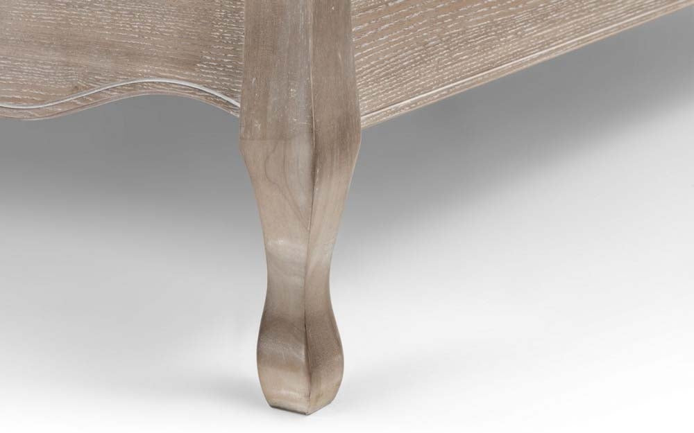 Camomile Limed Oak King Size Bed Frame