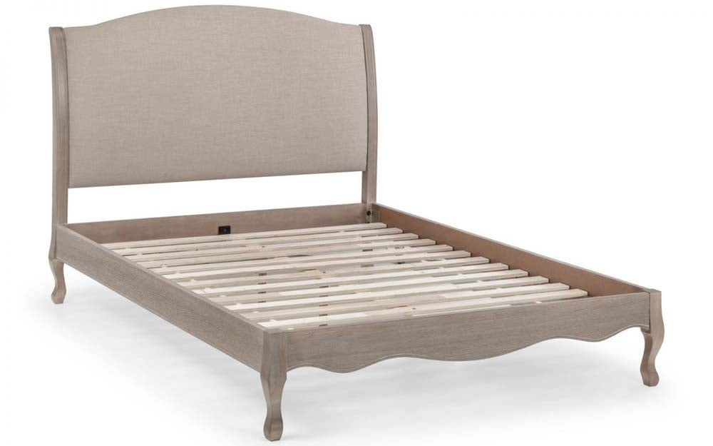 Camomile Limed Oak King Size Bed Frame