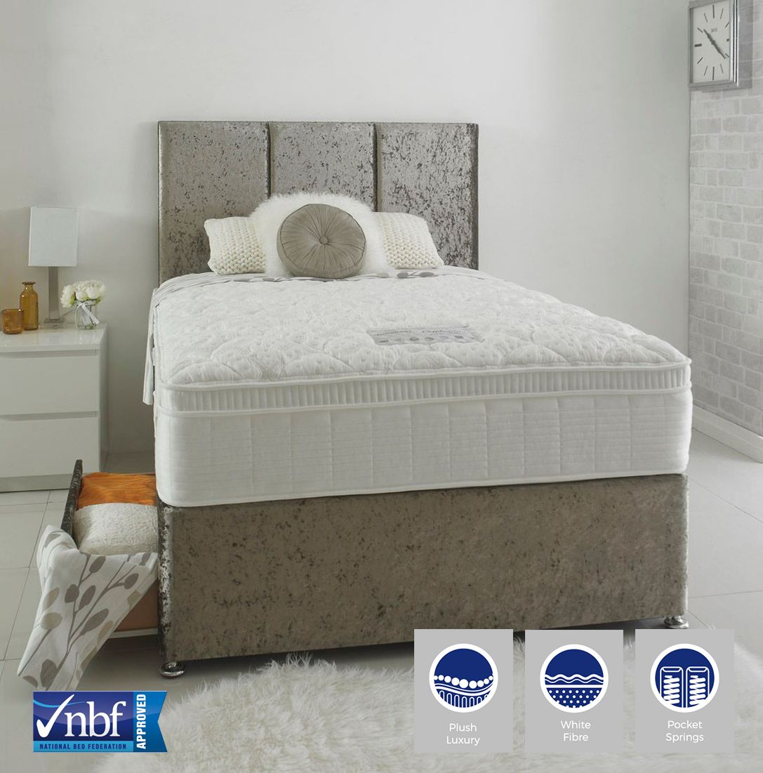 Celebrate 1800 Deluxe Super Kingsize Divan Bed
