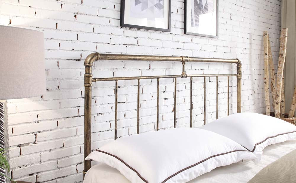Kilcain Antique Bronze Double Bed Frame