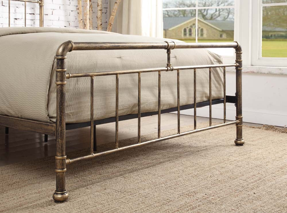 Kilcain Antique Bronze Double Bed Frame