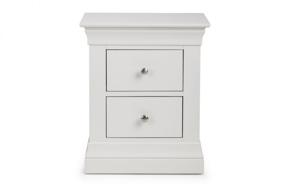 Clarence White 2 Drawer Bedside Chest