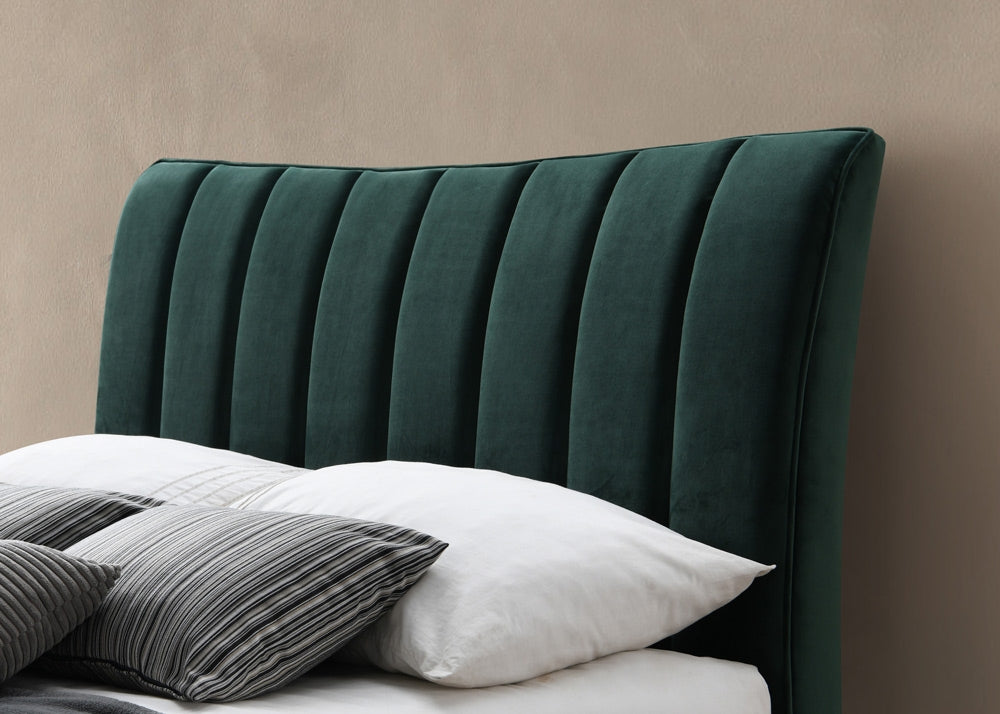 Cloud Green Double Bed Frame