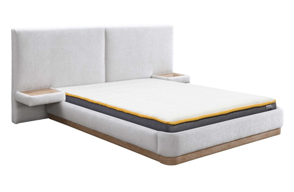 Comodo White King Size Bed Frame