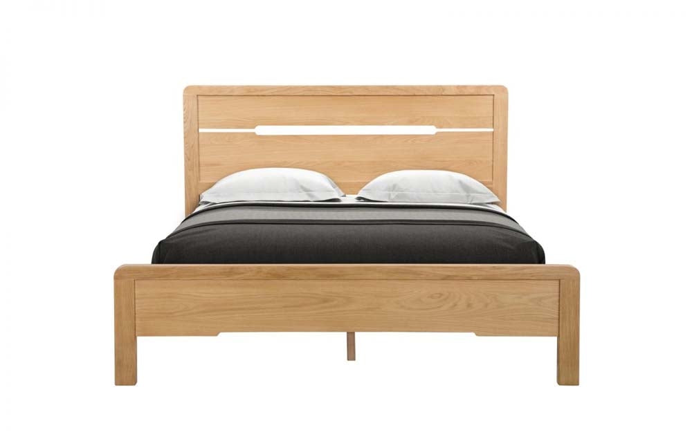 City Oak King Size Bed Frame