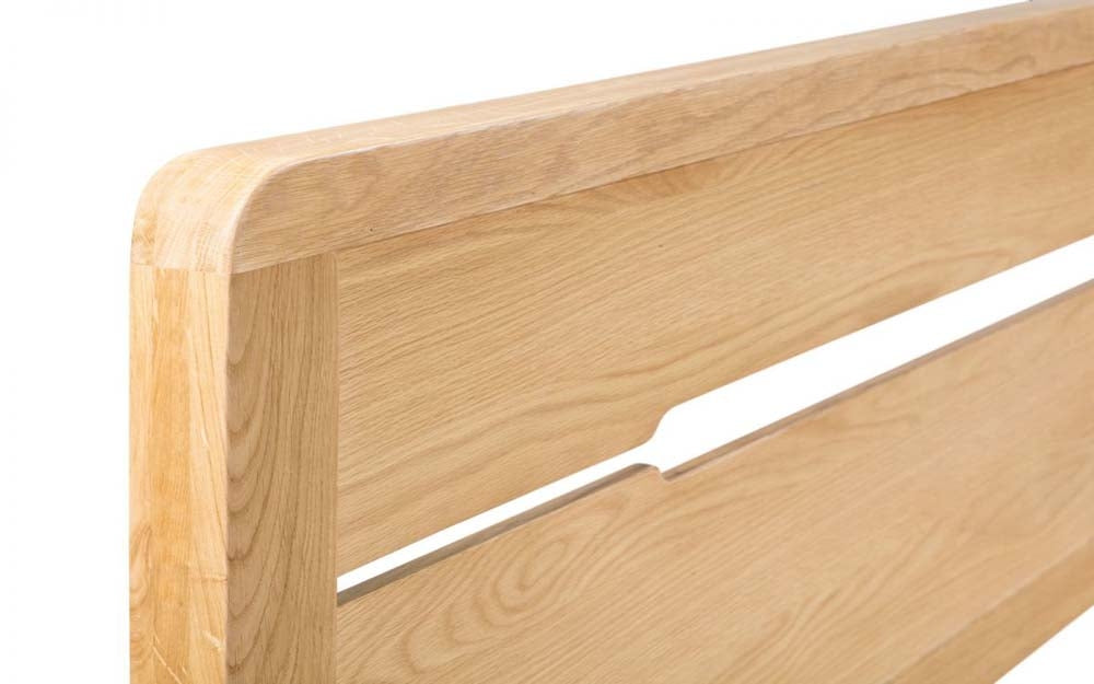 City Oak King Size Bed Frame