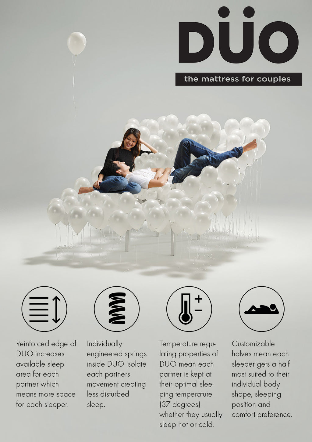 Duo 1000 Double Mattress