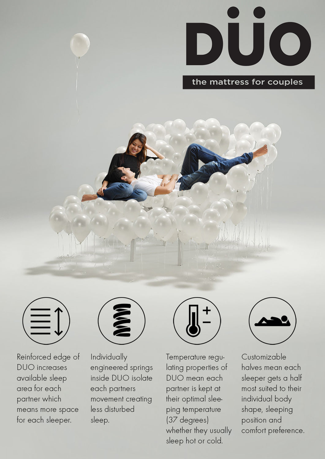 Duo 1000 Double Mattress