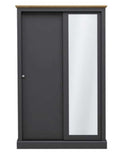 Dawlish Charcoal 2 Sliding Door Wardrobe