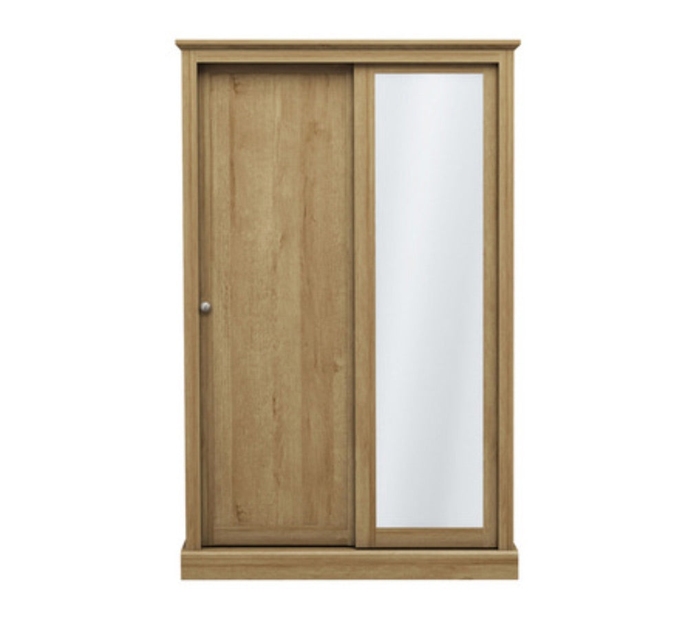 Dawlish Oak 2 Sliding Door Wardrobe