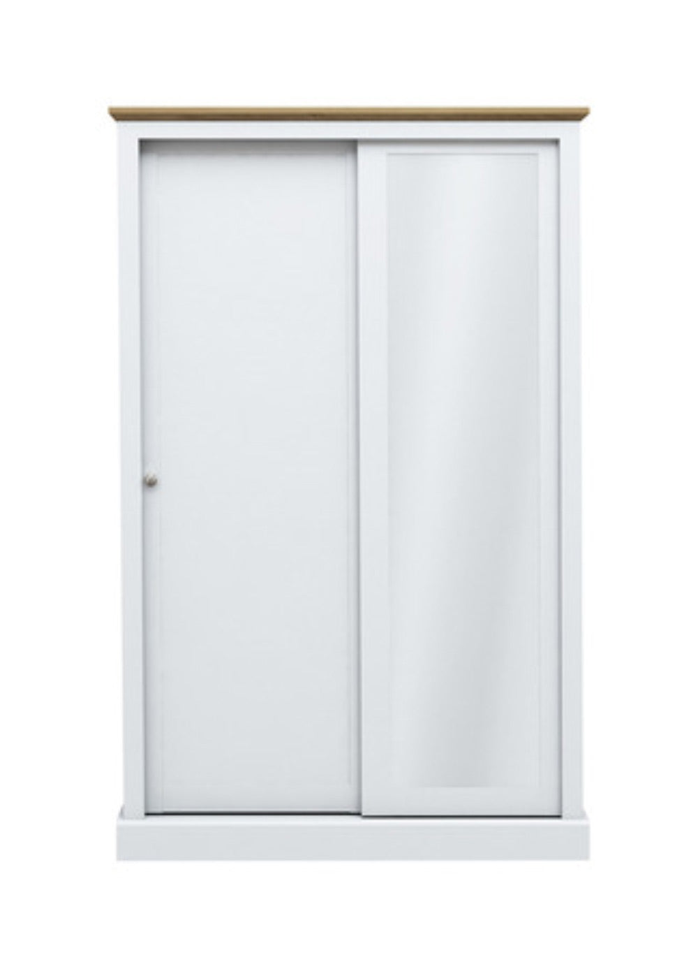 Dawlish White 2 Sliding Door Wardrobe