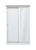 Dawlish White 2 Sliding Door Wardrobe
