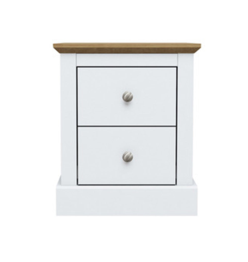 Dawlish White Bedside Chest