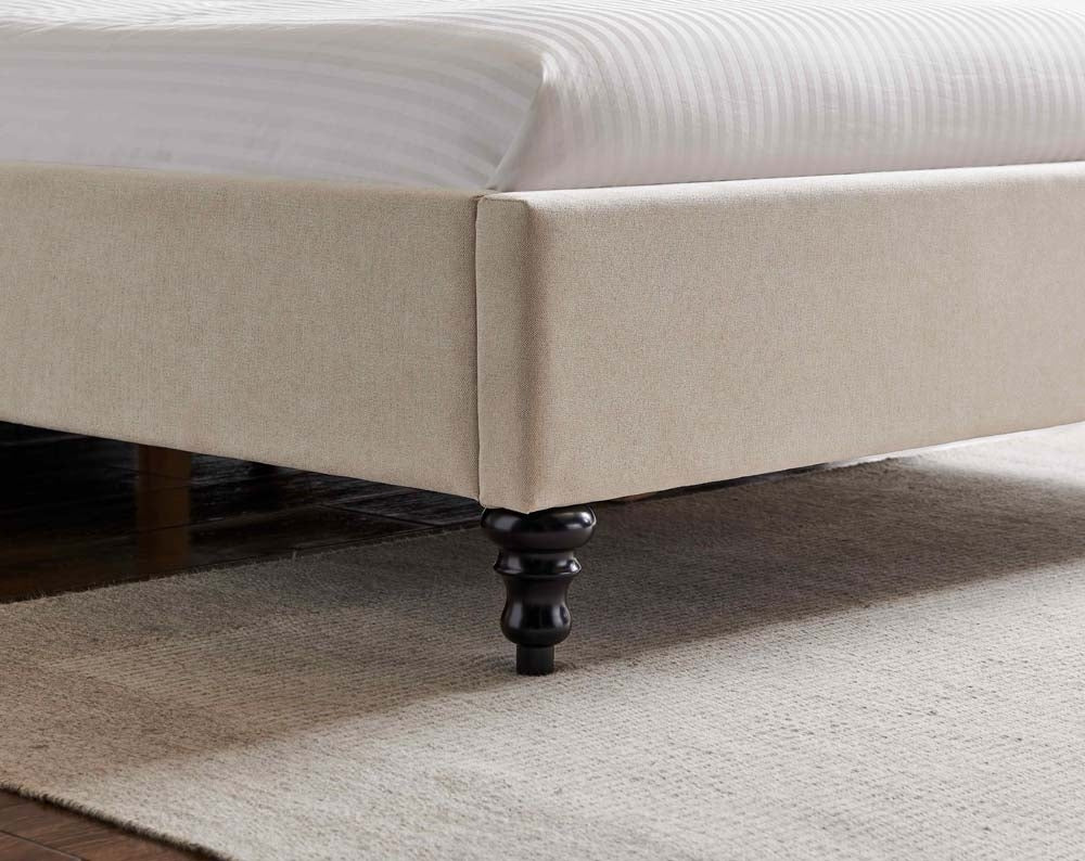 Rosemary Natural Double Bed Frame