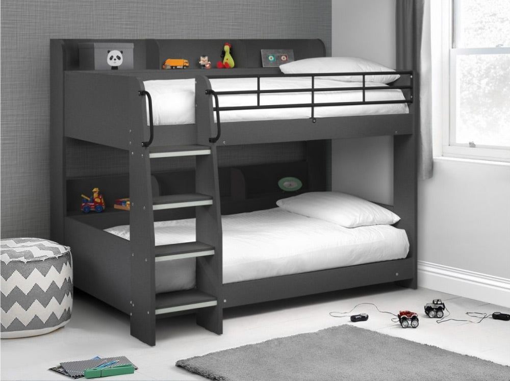 Double Star Grey Bunk Bed