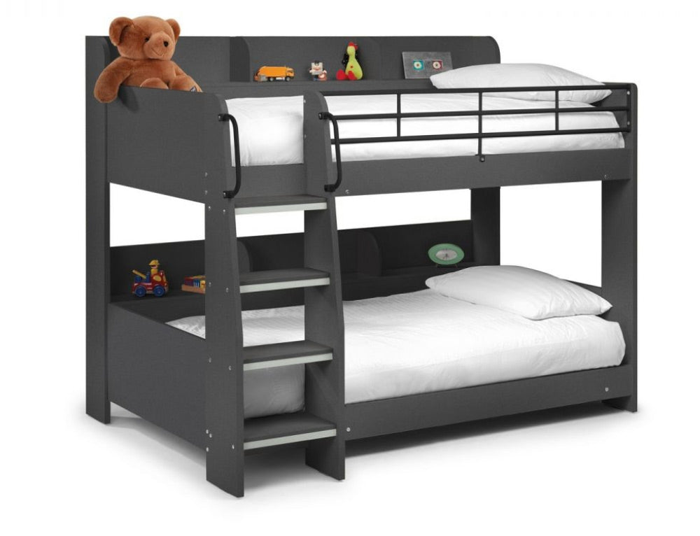 Double Star Grey Bunk Bed