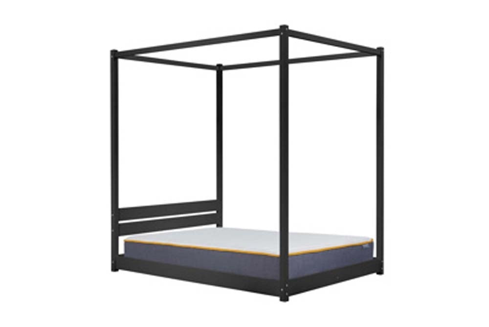 Dartford Black King Size Four Poster Bed Frame