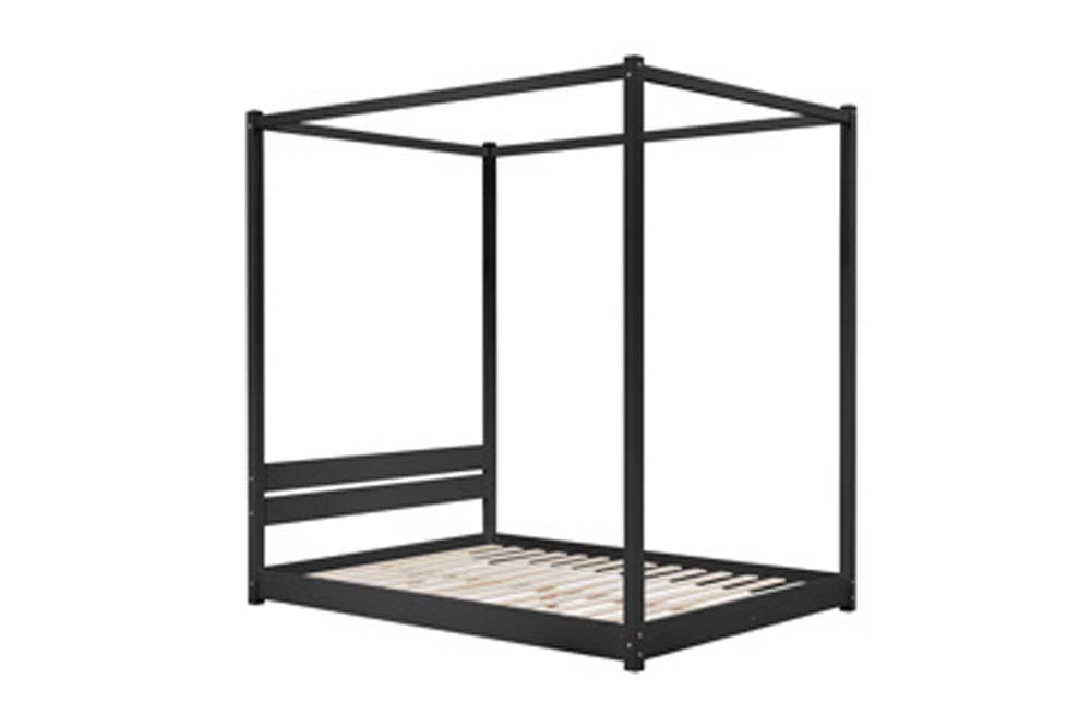 Dartford Black King Size Four Poster Bed Frame