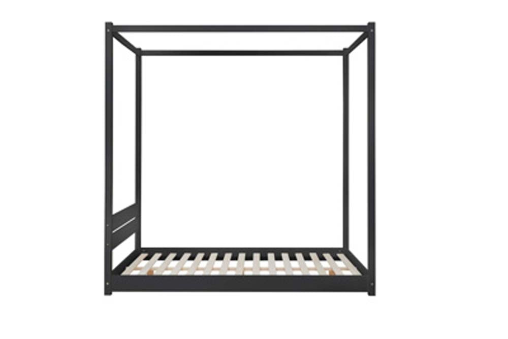 Dartford Black King Size Four Poster Bed Frame