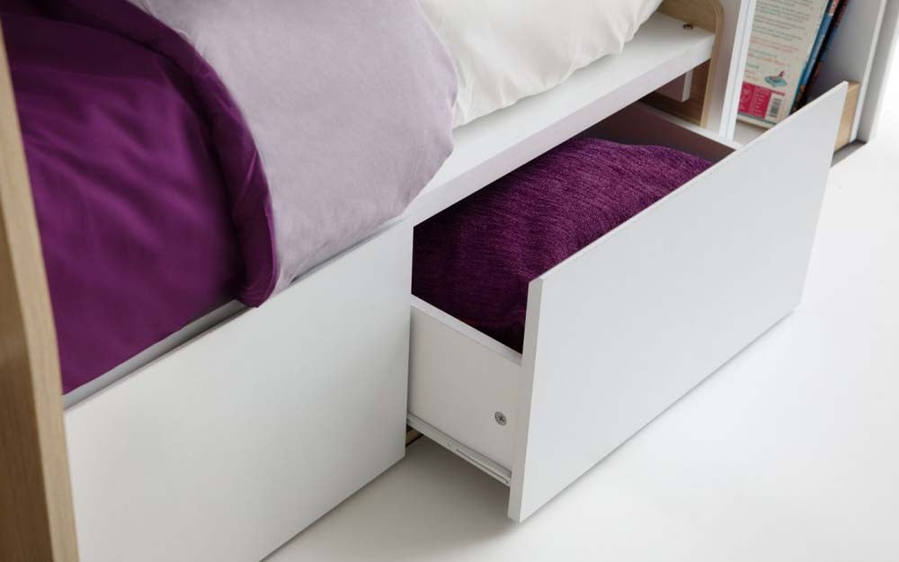Eternal Oak And White Bunk Bed