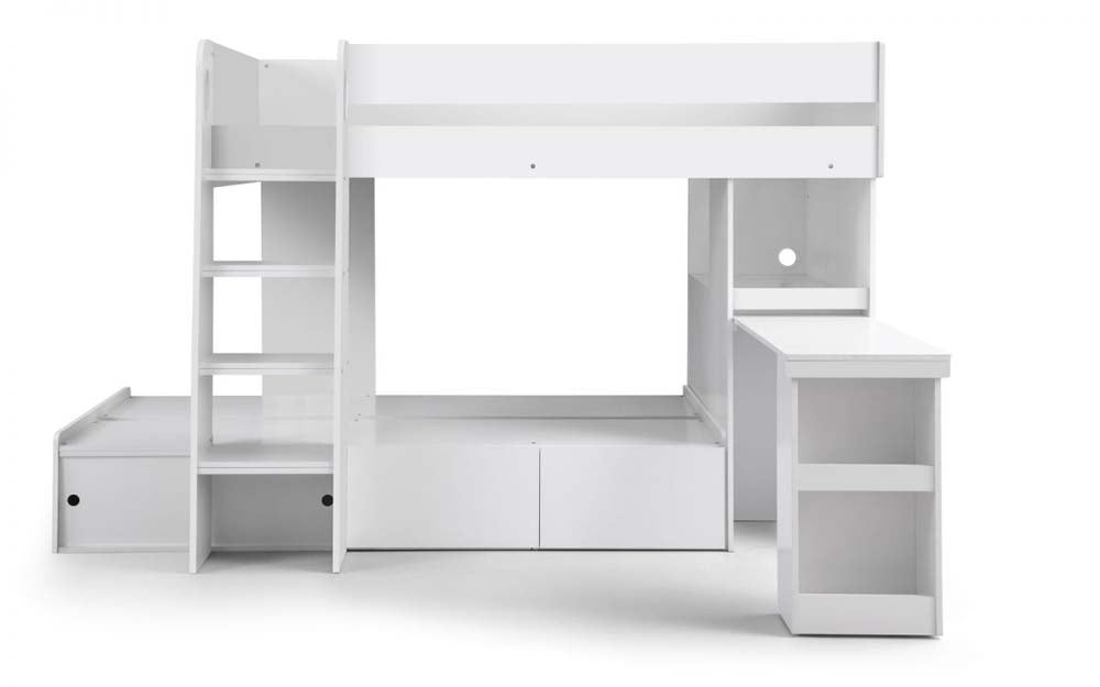 Eternal White Bunk Bed