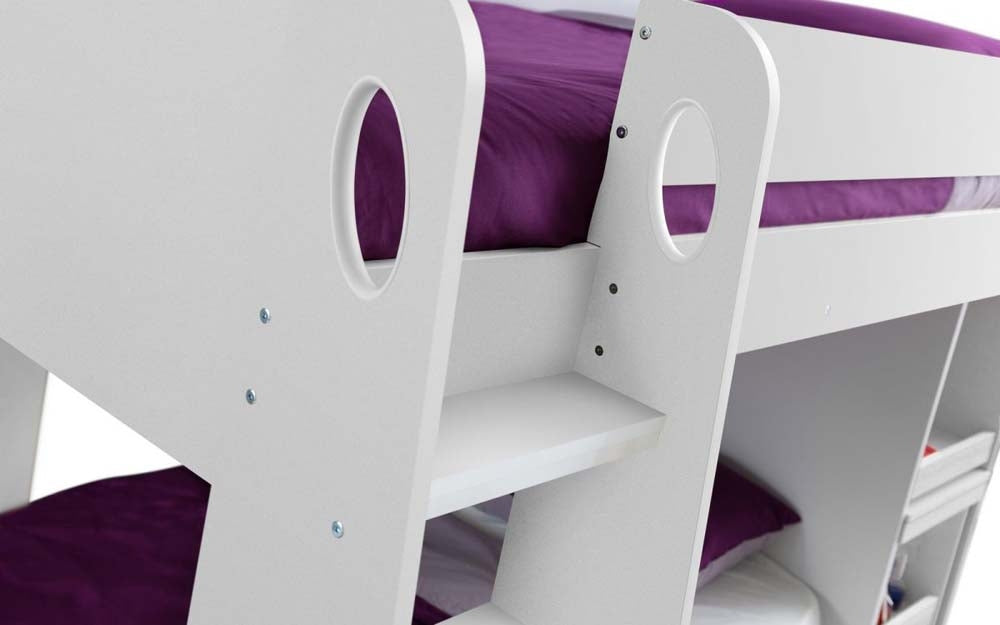 Eternal White Bunk Bed