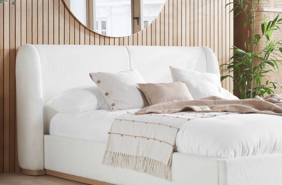 Edinburgh Boucle Bed Frame