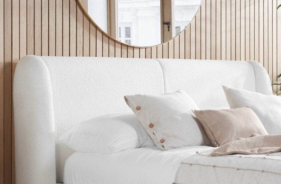 Edinburgh curved headboard