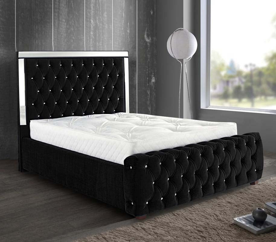 The Magic Mirrored King Size Bed Frame
